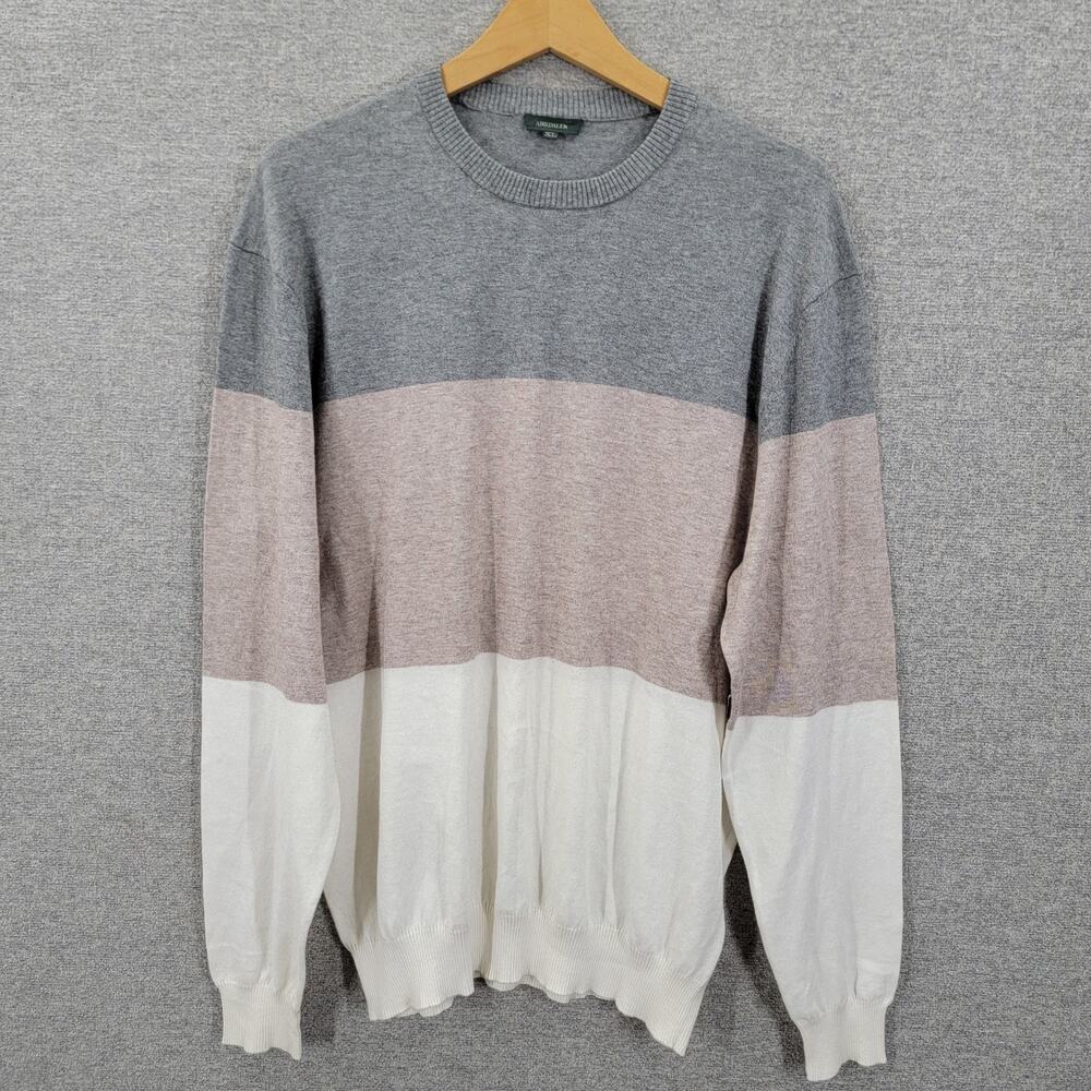 AIREDALE COTTON/CASHMERE SWEATER, SIZE XL, NWT